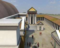 Sacred Spring and the Roman Bath House are noted a Sacred Spring and the Roman Bath House are noted among one of the four principal characteristic of the tourist attraction. A museum that has housed ar